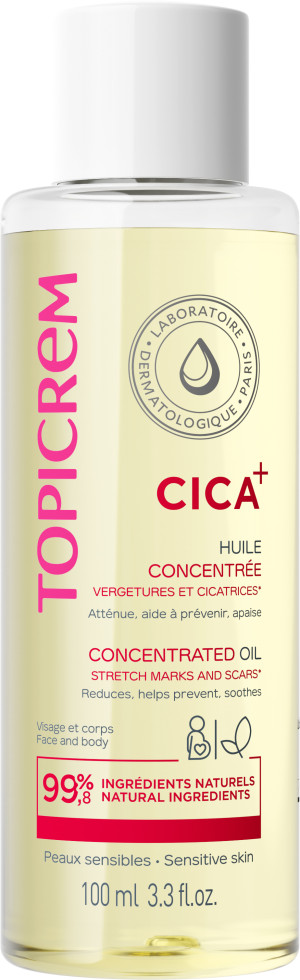 Olejek koncentrat do ciała Topicrem Cica+ 100 ml (3700281704471). Olejki do ciała