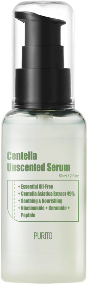 Serum do twarzy Purito Centella Unscented Serum regenerujące z ekstraktem z wąkroty azjatyckiej 60 ml (8809563100316). Serum do twarzy