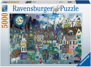 Puzzle Ravensburger Wiktoriańska ulica 5000 elementów (4005556173990). Puzzle i układanki