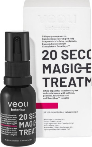 Serum pod oczy i na powieki Veoli Botanica 20 Seconds Magic Eye liftingujące 15 ml (5907222052518). Serum do twarzy