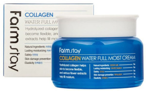 Krem do twarzy nawilżający FarmStay Collagen Water Full Moist kolagenowy 100 g (8802221001338). Kremy do twarzy