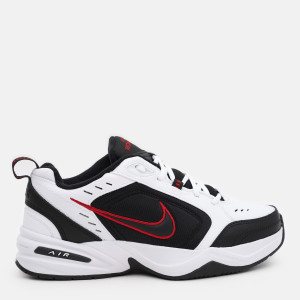 Buty sportowe męskie skórzane Nike Air Monarch IV 415445-101 44 (10US) Czarne (885259549551). Buty sportowe męskie