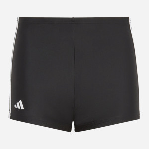 Kąpielówki młodzieżowe chłopięce bokserki adidas 3S Boxer HR7476 158 cm Czarne (4066745056968). Kąpielówki chłopięce