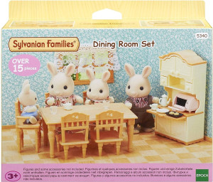 Meble do domku dla lalek Epoch Sylvanian Families Dining Room (5054131053409). Zestawy zabawek dla dzieci
