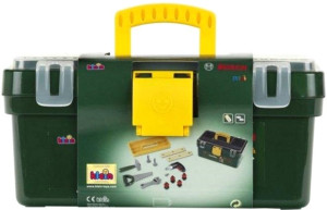 Zestaw zabawkowy narzędzi Klein Tool Box With Bosch Screwdriver 8305 (4009847083050). Zestawy zabawek dla dzieci