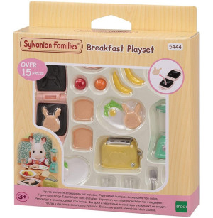 Zestaw akcesoriów dla lalki Epoch Sylvanian Families Breakfast 15 elementów (5054131054444). Akcesoria dla lalek