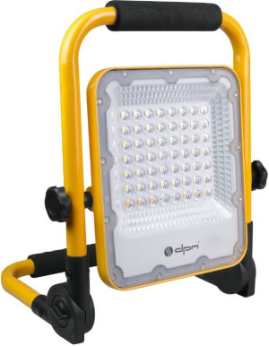 Naświetlacz LED ładowalny DPM 30 W 4000 K żółty (FL65-30W). Naświetlacze LED