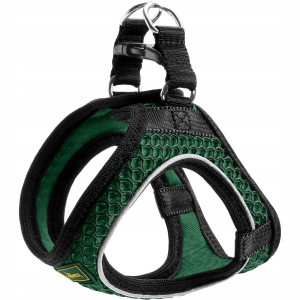 Szelka dla psów Hunter Hilo Comfort XXS-XS Dark Green (4016739698124). Szelki dla zwierząt