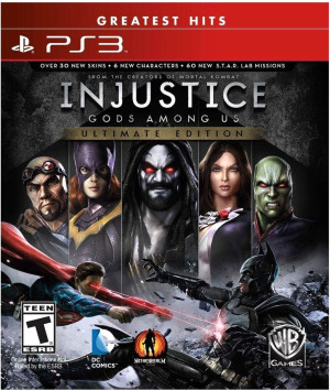 Gra PS3 Injustice: Gods Among Us Ultimate Edition (płyta Blu-ray) (0883929323326). Gry