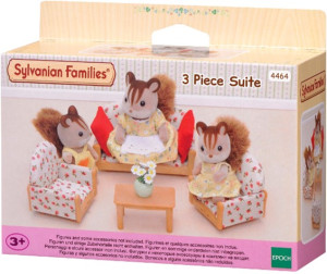 Zestaw figurek Epoch Sylvanian Families Elementy mebli 3 szt (5054131044643). Figurki superbohaterów