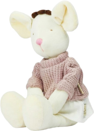 Maskotka Manufaktura Misia Stefania Myszka Beżowa 32 cm (5905515270090). Maskotki