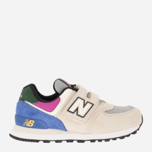 Sneakersy dziecięce dla dziewczynki New Balance 574 IV574CP1 21 (5US) Wielokolorowe (196307205771). Buty sportowe i sneakersy dziewczęce