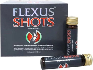 Suplement diety Valentis Flexus Shots 20 x 10 ml (7640153060839). Naturalne suplementy diety i ekstrakty