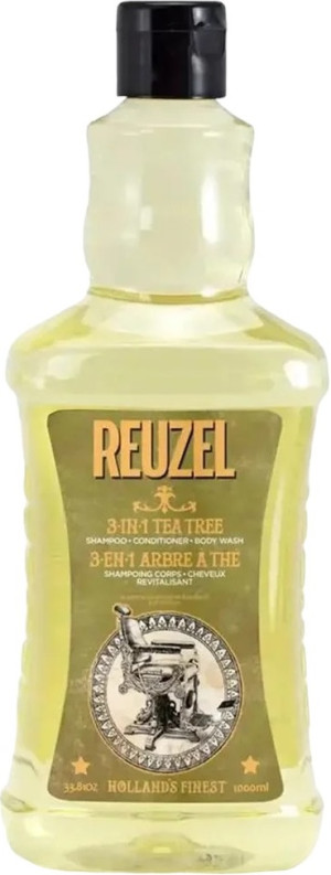 Szampon dla mężczyzn Reuzel Tea Tree 3 w 1 odżywka i żel pod prysznic 1000 ml (852968008983). Szampony