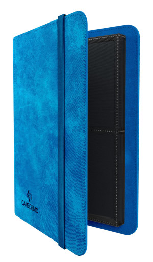 Album na karty Gamegenic 8-Pocket zamykany na gumkę Blue (4251715403839). Akcesoria do gier planszowych