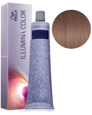 Krem farba do włosów Wella Professional Permanent Illumina Color Microlight Technology Dark Ash Blonde 6.19 60 ml (8005610543628). Farby do włosów
