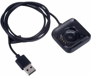 Kabel Akyga do Oppo Watch 41 mm/46 mm 1 m Black (AK-SW-34). Akcesoria do smartwatchy i zegarków sportowych