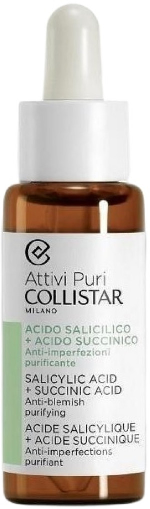 Serum do twarzy Collistar Attivi Puri z kwasem salicylowym 30 ml (8015150218870). Serum do twarzy