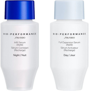 Zestaw serum do twarzy Shiseido Bio Performance Skin Filler Refill Noc 30 ml + Dzień 30 ml (729238189928). Serum do twarzy