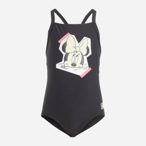 Strój kąpielowy jednoczęściowy dziecięcy dla dziewczynki adidas Dy Min Suit IT8626 116 Czarny (4067887235921). Stroje kąpielowe dziewczęce
