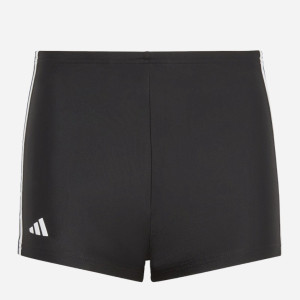 Kąpielówki chłopięce bokserki adidas 3S Boxer HR7476 98 Czarne (4066745053417). Kąpielówki chłopięce