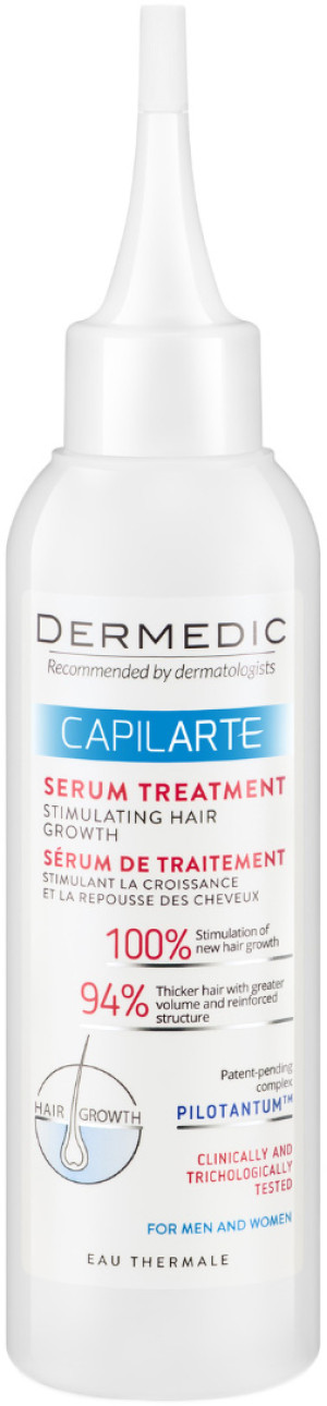 Serum do włosów Dermedic Capilarte kuracja stymulująca wzrost włosów 150 ml (5901643174255). Serum do włosów