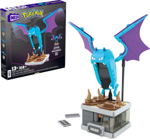 Klocki konstrukcyjne Mega Pokemon Golbat z ruchem 318 elementów (0194735190782). Klocki