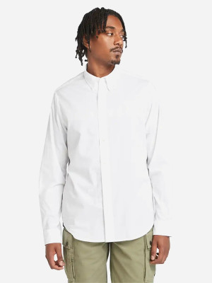 Koszula męska bawełniana Timberland TB0A6GRH XXL Biała (196247873085). Koszule męskie