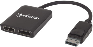 Splitter Manhattan MST Hub DisplayPort (766623207768). Kable, adaptery i przejściówki
