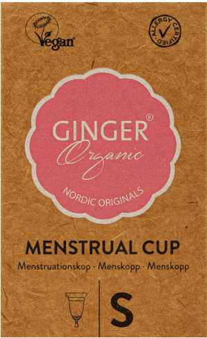 Kubeczek menstruacyjny Ginger Organic rozmiar S (5713334000114). Tampony i kubeczki menstruacyjne
