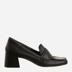 Loafersy damskie skórzane Hogl hog7104333-0100 39 Czarne (9010849088221). Loafersy damskie