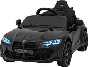 Samochód elektryczny dla dzieci BMW M4 Czarny (5903864940657). Pojazdy na akumulator i pedały dla dzieci