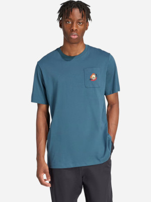 T-shirt męski bawełniany adidas Leisure Note IS2919 XL Niebieski (4067887642736). T-shirty męskie