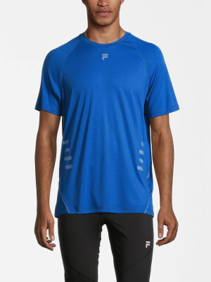 Koszulka sportowa męska Fila FAM0280-50031 XL Niebieska (4064556418968). Koszulki sportowe męskie