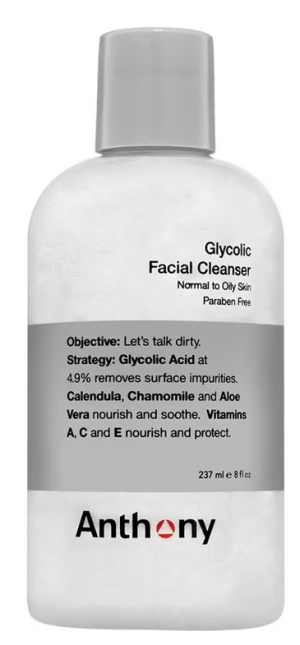 Płyn oczyszczający do twarzy Anthony Glycolic Facial Cleanser 237 ml (0802609961061). Kosmetyki do oczyszczania twarzy