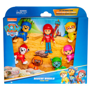 Zestaw figurek Spin Master Paw Patrol Rescue Wheels Figure Gift Pack 7 szt (681147024830). Figurki superbohaterów