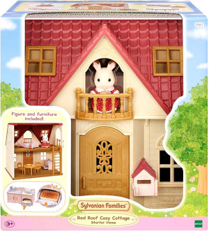 Zestaw figurek do zabawy Epoch Sylvanian Families Red Roof Cosy Cottage Starter Home (5054131055670). Zestawy zabawek dla dzieci