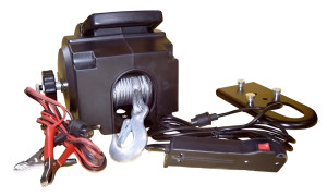 Wyciągarka elektryczna Bass Polska 1.5 T, 2500 lbs 12 V 3023 (5902067619063). Sprzęt dźwigowy