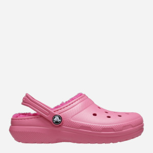 Chodaki dziecięce dla dziewczynki ocieplane Crocs Classic Fuzz-Lined Casual CR207009 27-28 (C10) 16.8 cm Różowe (196265407569). Chodaki dziewczęce