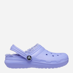 Chodaki dziecięce dla dziewczynki ocieplane Crocs Classic Lined CR207010 32-33 (J1) 20.3 cm Lawendowe (196265146949). Chodaki dziewczęce