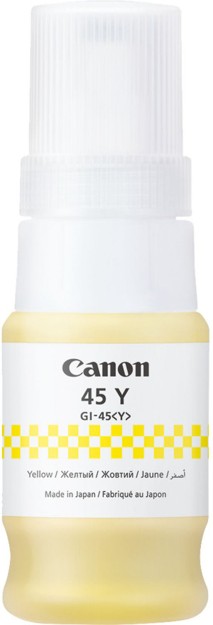 Tusz Canon GI-45Y Yellow (6287C001). Atramenty