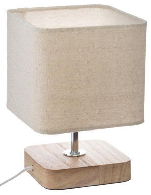 Lampa stojąca Atmosphera 24 cm Beige (3560238663127). Lampy stołowe