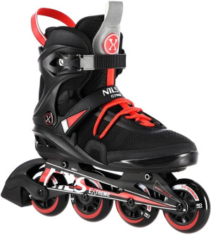 Rolki Nils Extreme Czarne 42 (5907695519952). Rolki i łyżworolki