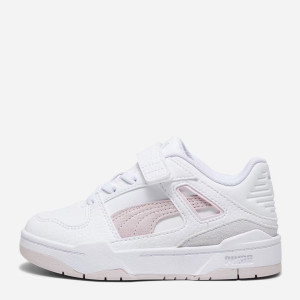 Sneakersy dziecięce dla dziewczynki na rzepy Puma 394342-01 28 Białe (4099683109014). Tenisówki i trampki dziewczęce