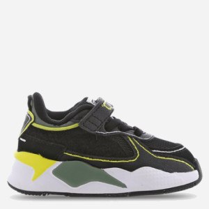 Sneakersy chłopięce na rzepy Puma 393892-01 23 Czarne (4065454970329). Buty sportowe i sneakersy chłopięce