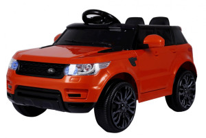 Samochód elektryczny dla dzieci Start Run SUV + Pilot Pomarańczowy (5903864905540). Pojazdy na akumulator i pedały dla dzieci