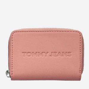 Portfel damski Tommy Jeans AW0AW16387-TH0 Różowy (8720636895642). Portfele