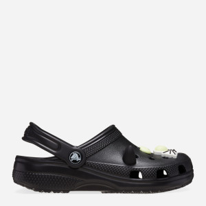 Chodaki dziecięce dla dziewczynki Crocs Classic Glow Black Cat Clog K 210387-001 38-39 Czarne (196265777471). Chodaki dziewczęce