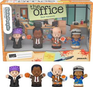 Zestaw kolekcjonerski Fisher-Price Little People Collector The Office Najlepsze momenty 4 szt. (194735203444). Figurki superbohaterów