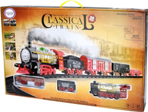 Kolejka elektryczna Woopie Classical Train 29 akcesoriów (0716053830449)_x000D_. Kolejki i akcesoria